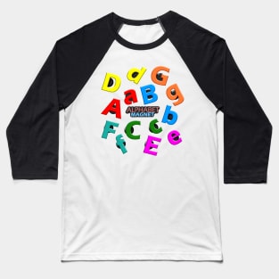 Alphabet magnet Baseball T-Shirt